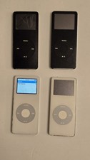 4x Apple iPod Nano 1st Generation Black/ White  4x Model A1137  UNTESTED Spares