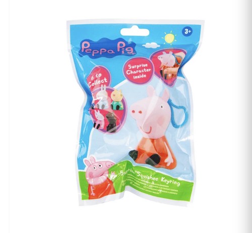 Peppa pig squishee keyring - peppa,