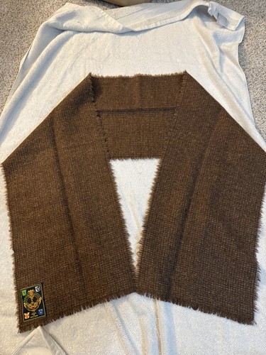 Donegal tweed brown wool - donegal, scarf