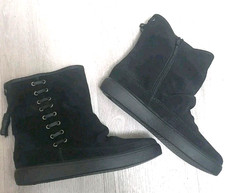 Brand New Hotter Black suede