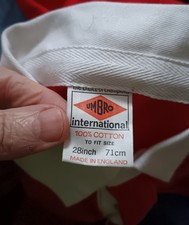 UMBRO VINTAGE 1970's Red