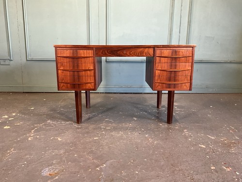Rosewood midcentury desk - rosewood, retro