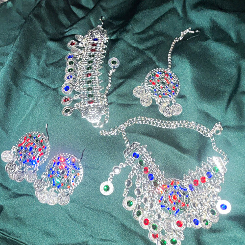 Afghan jewellery full set.