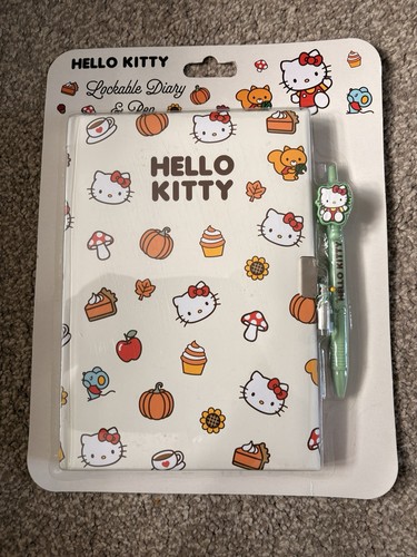 Hello kitty lockable diary and - diary,