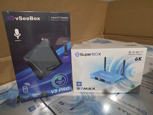 Superbox max 64gb uhd - s7, 6k