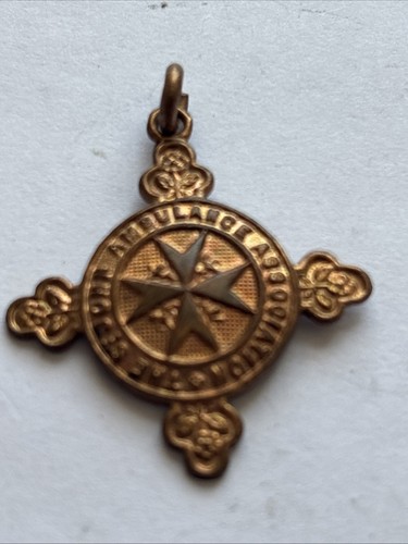 John ambulance medal - ambulance,