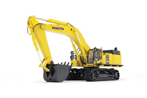 First gear crawler excavator - first,