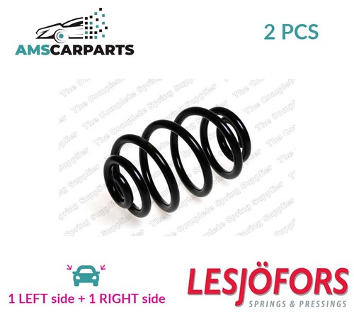 Coil spring pair - set, rear