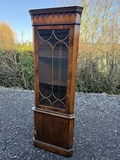 vintage corner cupboard