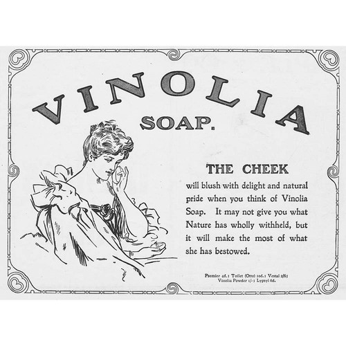 Vinolia soap lady - theme,