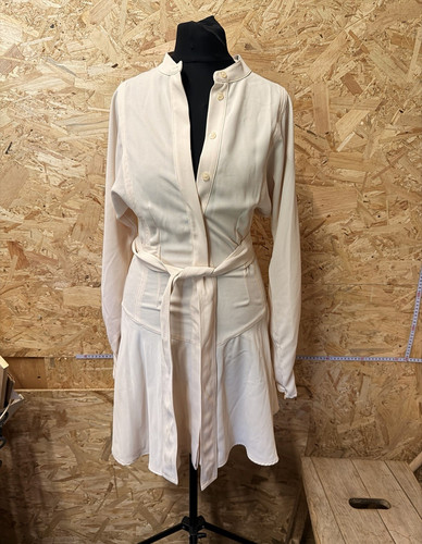 Reiss white collared button - white,