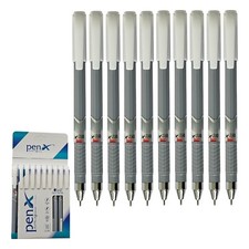 BLACK BLUE Semi Gel Ink Pens