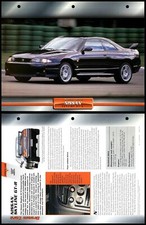 Nissan Skyline GT-R - 1989 - Sports Atlas Dream Cars Fact File Card