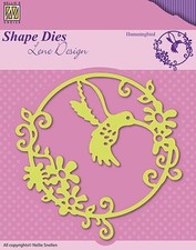 Cutting die - Hummingbird (frame) by Nellie Snellen (SDL023)