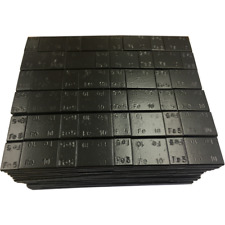 100 Black Adhesive 60G Strips Stick On Wheel Balance Weights Top Quality