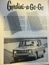 Road Test 1965 Renault Gordini