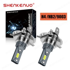 FOR Toyota Starlet 1985-1999 2x H4 Headlight LED Bulbs White 6000K Upgrade Kit