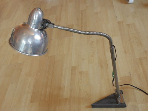 Modernist desk lamp table
