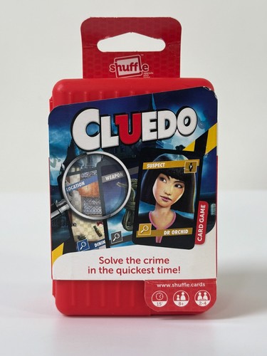 Cluedo shuffle travel card - shuffle,