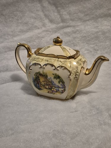 Vintage sadler cube - vintage, teapot