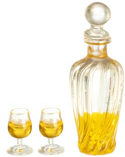 Dolls house brandy liquor - dolls,
