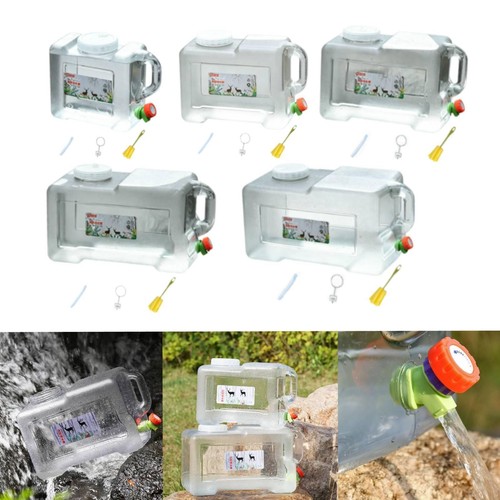 Camping water container with - water,