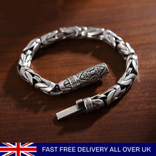 Mens Solid Viking Engraved