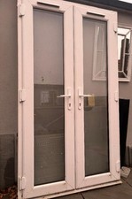 Exterior Patio doors / French Doors 1200mm with Keys.  Used but Great Condition 