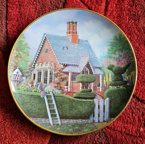 Porcelain plate paradise - plate, "paradise