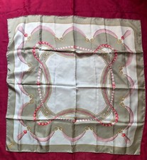 Cartier Vintage Silk Scarf Must de Cartier