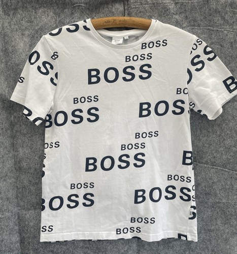 Hugo boss boys white - slim, fit