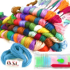 120 Skeins Coloured Embroidery