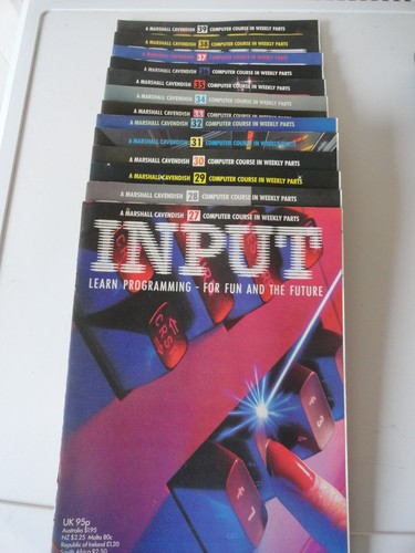 Input magazine computer - input,