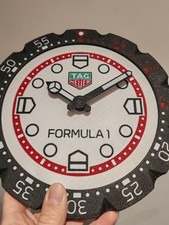 A Quartz Poweres Silent Movement Wall Clock Inspired By F1 And TAG Heuer
