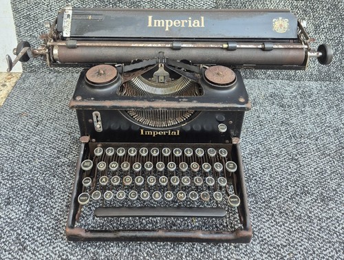1930 imperial typewriter - imperial,