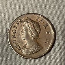 George II Copper Farthing 1739