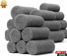12x Steel Wire Wool Pads | Top
