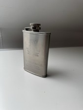 GLENMORANGIE Highland Malt Scotch Whisky Hip Flask 3.5oz Stainless Steel