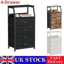 4 Drawers Fabric Chest of