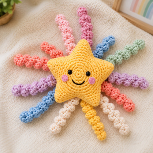 Crochet baby sensory - baby, toy
