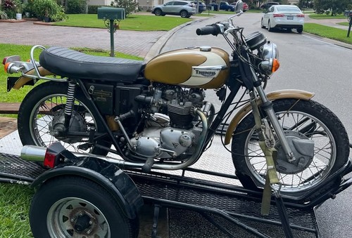 1972 triumph bonneville - bonneville, 650