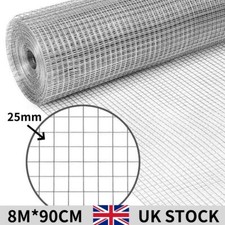 UK STOCK 90CM*8M Galvanised