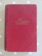 VINTAGE SMALL MEMO BOOK LEDGER