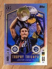 Trophy Triumph Javier Zanetti Match Attax 2024/2025 Inter Milan 24/25 #440