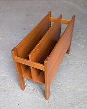 Mid Century Magazine Rack Teak Guy Rogers / Richard Hornby