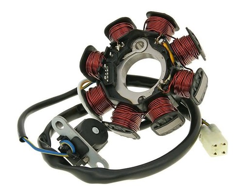 Alternator stator pole - alternator,