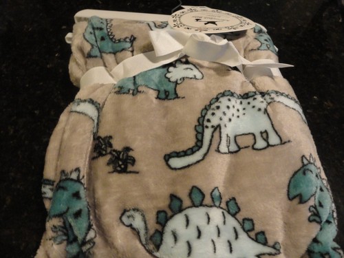 New dinosaurs gray teal blues - gray,