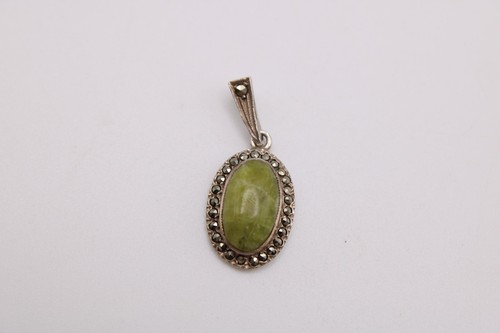 Silver connemara marble and