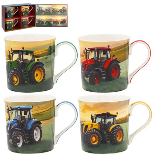 Tractors fine china - tractors, mugs