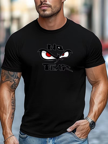 Men fear shirt red - men's,
